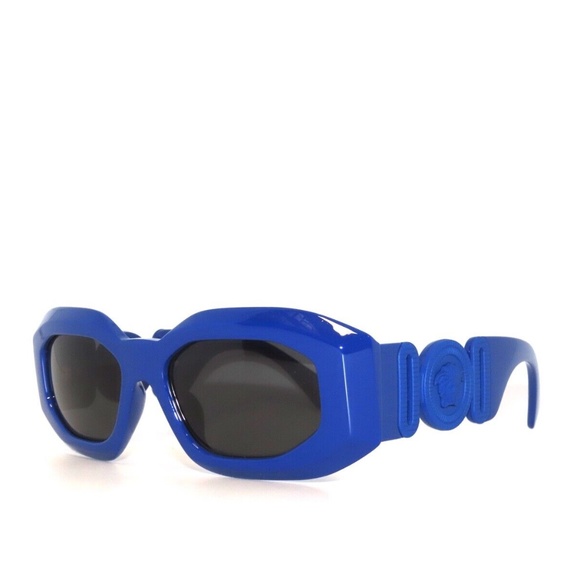 Versace 4425 536887 Blue Dark Grey Sunglasses VE4425U